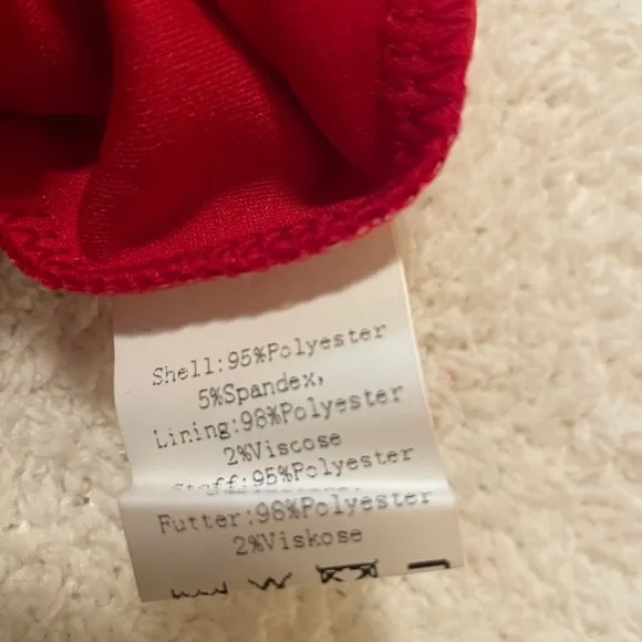 Convertible Chic! 🔥 Belle Poque Red Blouse (L) NWT - Picture 6 of 9